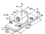 Plafonnier avec moteur I95CAQ6N0
