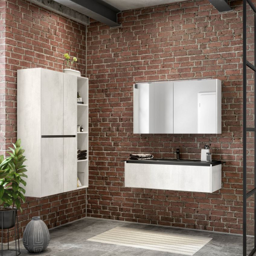 Riva Décor béton blanc