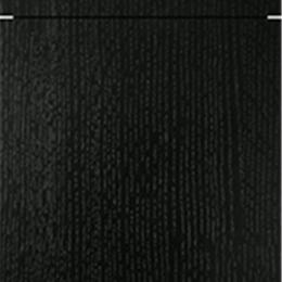 Façade A492 chêne noir