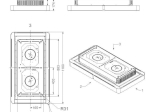 Plafonnier avec moteur D230