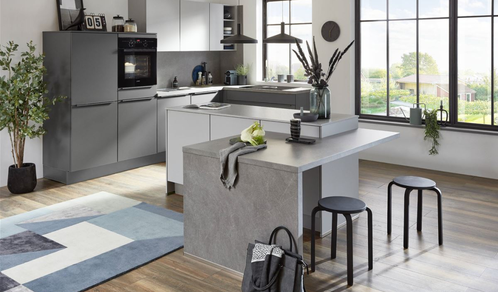 Touch Laque laminate gris ardoise super mat