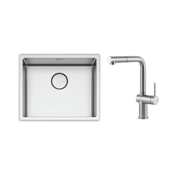 Pack évier + mitigeur PACKINEDITOINOX