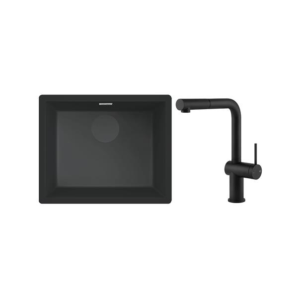 Pack évier + mitigeur PACKINEDITONOIR