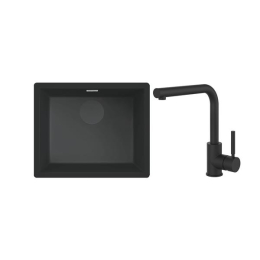 Pack évier + mitigeur PACKNEUTRONNOIR
