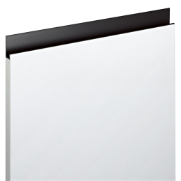 Poignée profilée prise de main alu noir