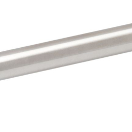 Poignée arrondi nickel satiné