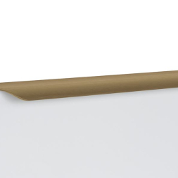 Poignée profilée sur chant dorée