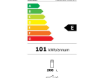 Réfrigérateur 1 porte ERB3DE12S