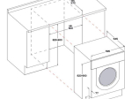 Lave-linge séchant Tout-intégrable BIWDWG751482EUN