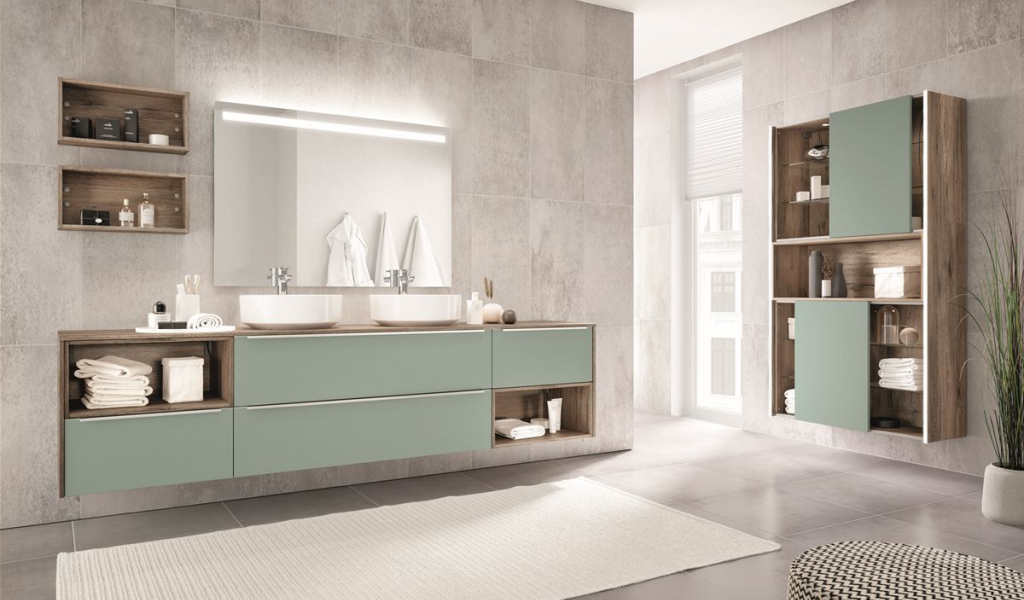 Touch Laque laminate gris pierre super mat