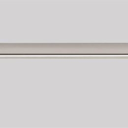 Poignée métallique chrome brillant 192