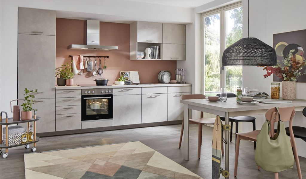 Riva  Décor béton gris terra