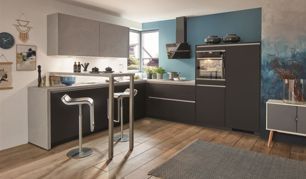 Easytouch Laque laminate noir graphite ultra mat