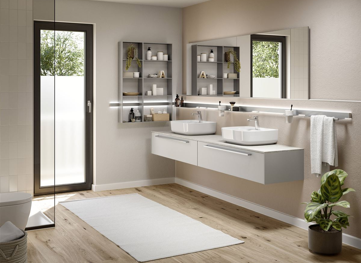 Touch Laque laminate gris pierre super mat