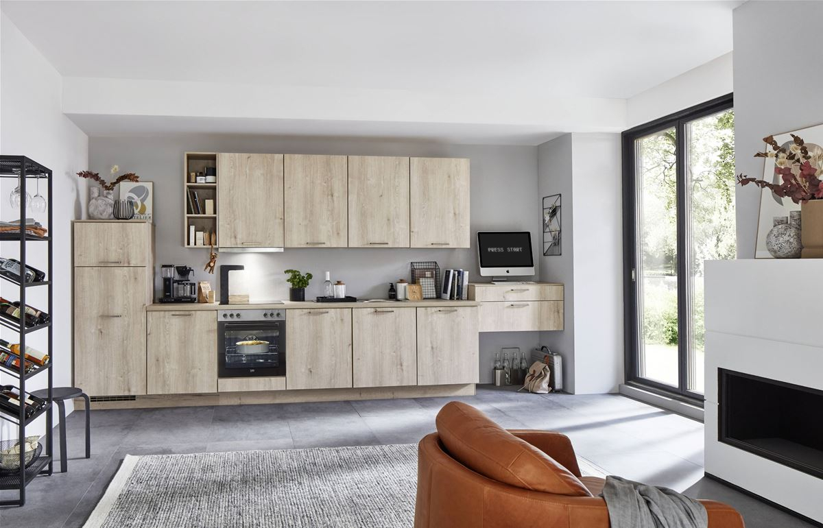Natura Laque laminate décor chêne montréal