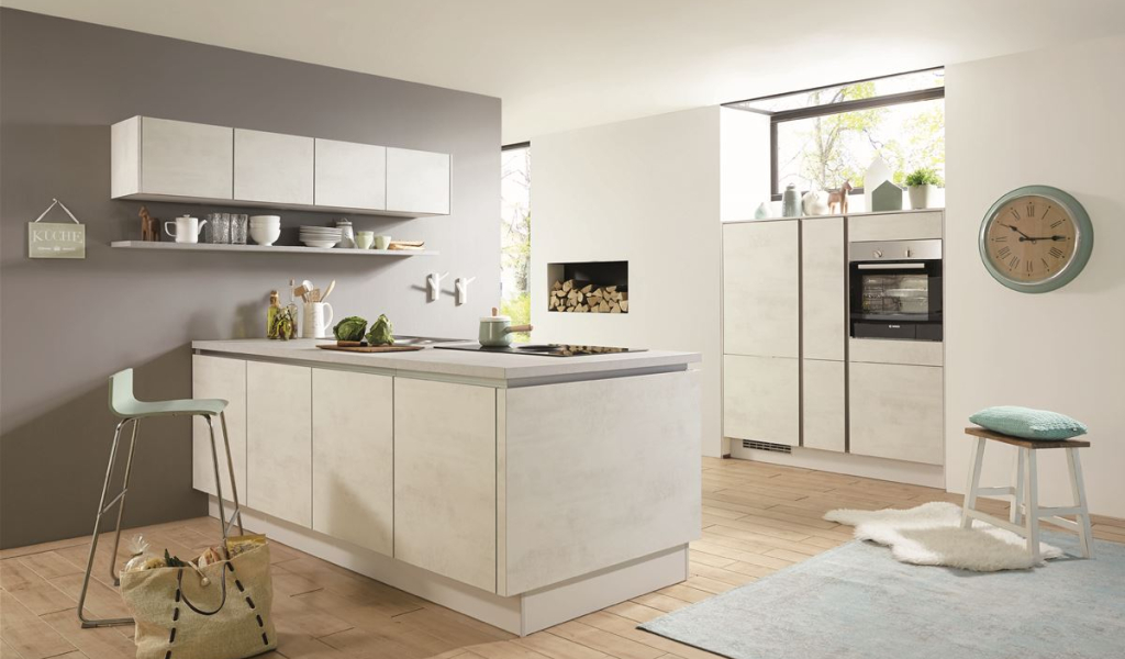 Riva  Décor béton gris terra