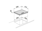 Table de cuisson gaz AT635HIX