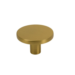 Poignée Bouton rond doré 378