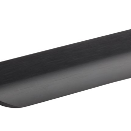 Poignée Profil vague noir brossé NPVA