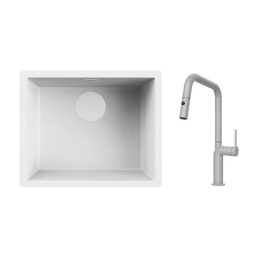 Pack évier + mitigeur PACKSTELOBLANCU