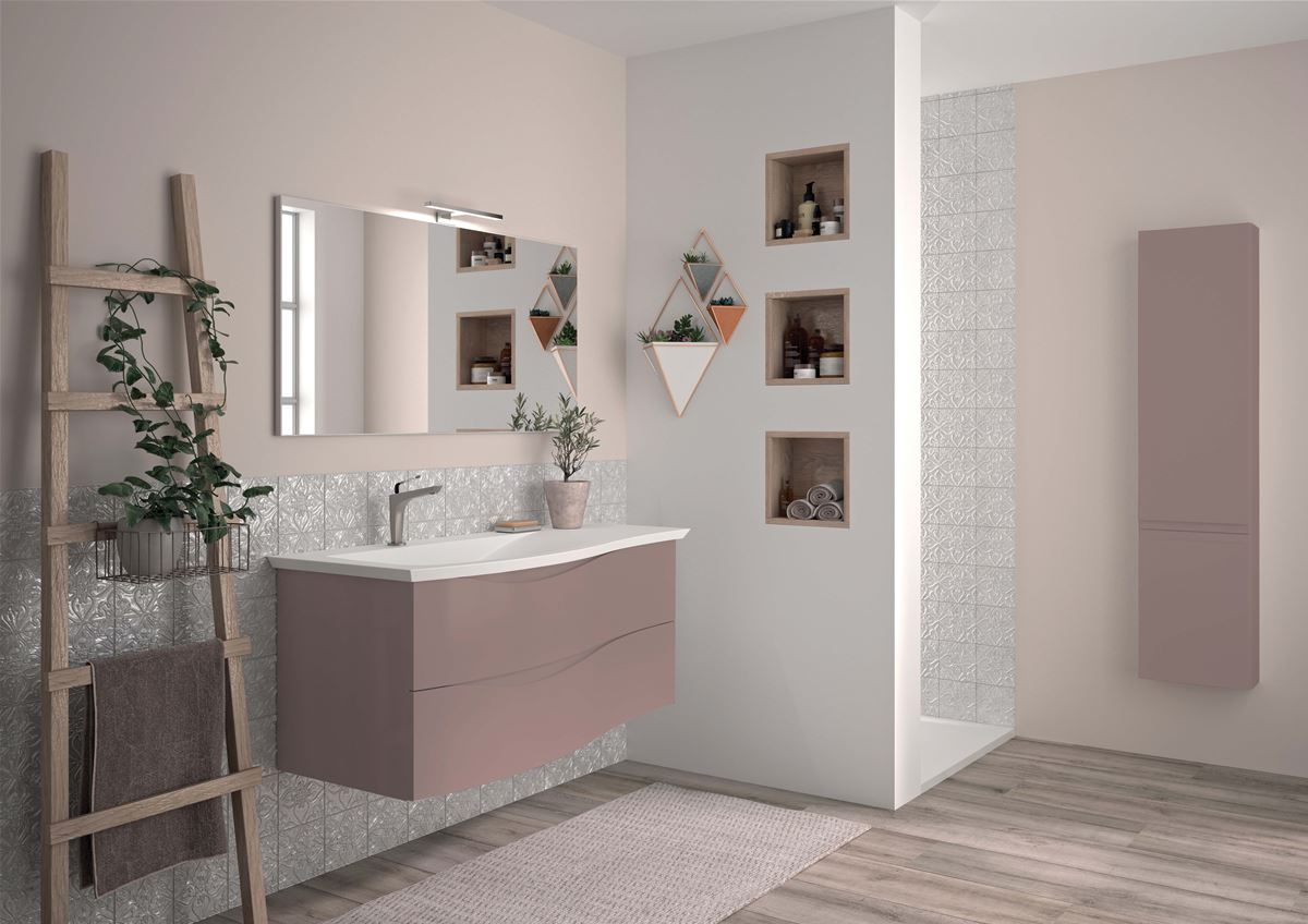 Curl Myrtille laqué satinée