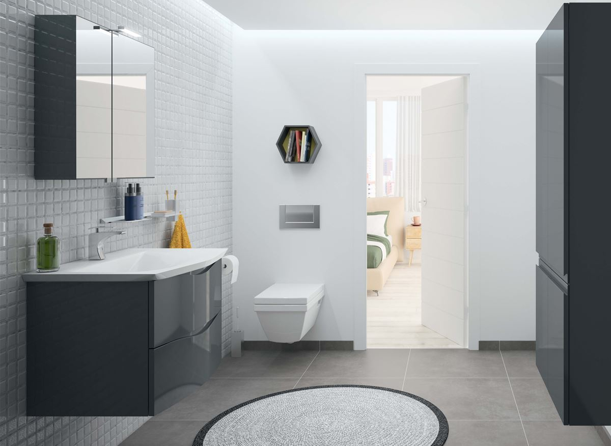 Curl Graphite laqué brillante