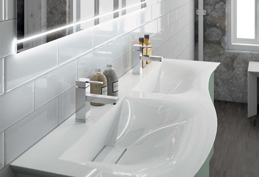 Curl Vert sauge laqué brillante