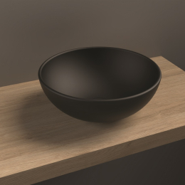 Vasque Palma céramique noir mat diam. 400mm