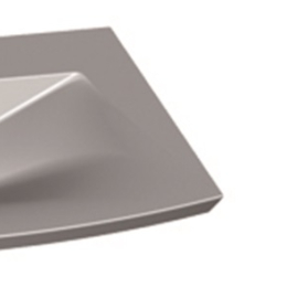 Plan Vasque CLPLAN marbre reconstitué brillant 700mm