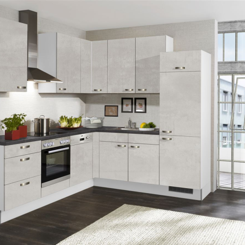 PN100 665 Béton gris blanc