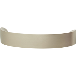 Poignée arc métallique aspect inox 877