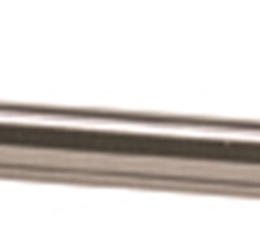 Poignée arc métallique aspect inox 841