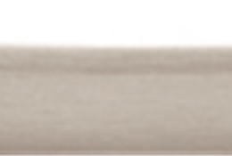 Poignée arc métallique aspect inox 850