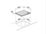 Table de cuisson gaz AV635HBK