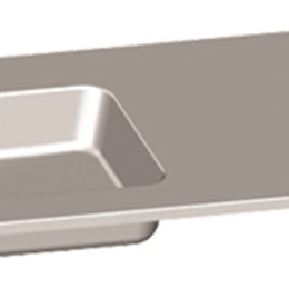 Plan Vasque ZOE marbre reconstitué brillant 1200mm