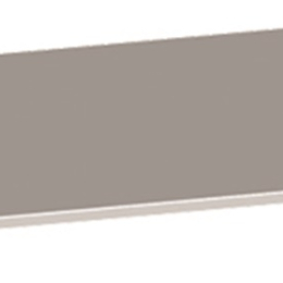 Plan Vasque ZOE à gauche marbre reconstitué brillant 1200mm