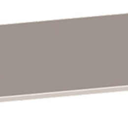 Plan Vasque ZOE à gauche marbre reconstitué brillant 1400mm