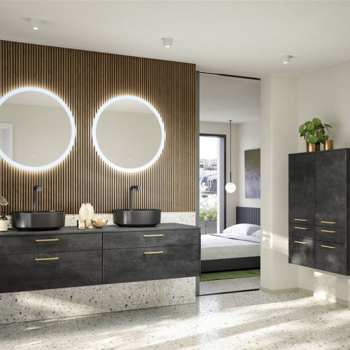 Speed Décor béton noir