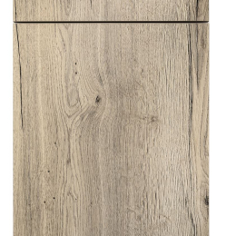 Façade Cassis Chêne naturel