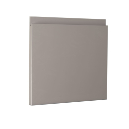 Façade Courchevel B gris clair