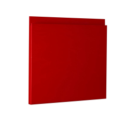 Façade Courchevel B rouge