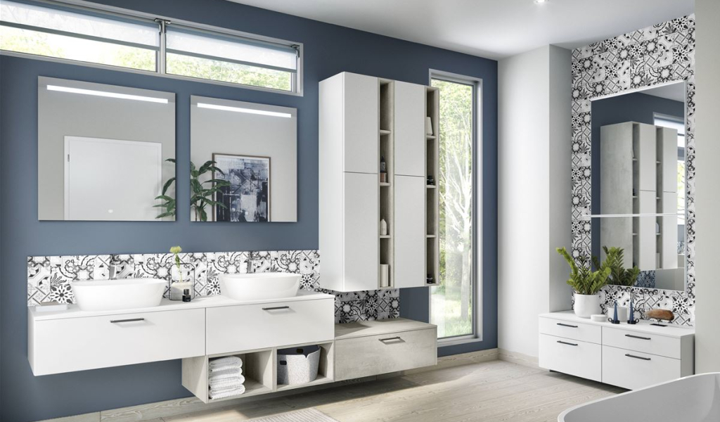 Touch Laque laminate gris pierre super mat