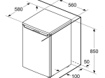 Réfrigérateur table top KTL15NWEB