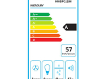 Hotte décorative murale MHDPC1200GB/-EU