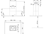 Hotte décorative îlot 6051234