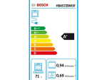 Four pyrolyse HBA572BW3F