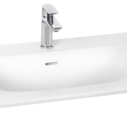 Minéralsolid blanc mat 80 cm