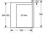 Micro-ondes solo BFL554MS0