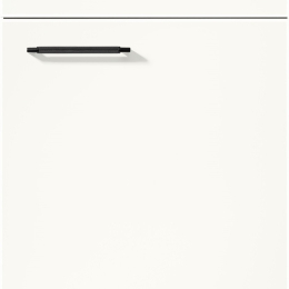 Façade Aspect verre blanc alpin mat