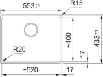 Cuve sous plan 275995
